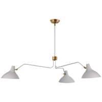 Люстра Charlton Large Triple Arm Chandelier ARN 5006WHT