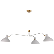 Люстра Charlton Large Triple Arm Chandelier ARN 5006WHT