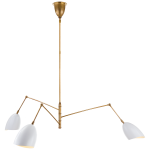 Люстра Sommerard Large Triple Arm Chandelier ARN 5009HAB-WHT