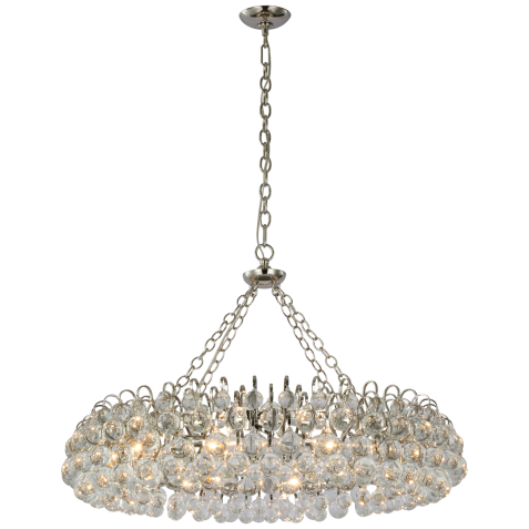 Люстра Bellvale Large Ring Chandelier ARN 5118PN-CG