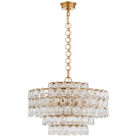 Люстра Liscia Medium Chandelier ARN 5173G-CG