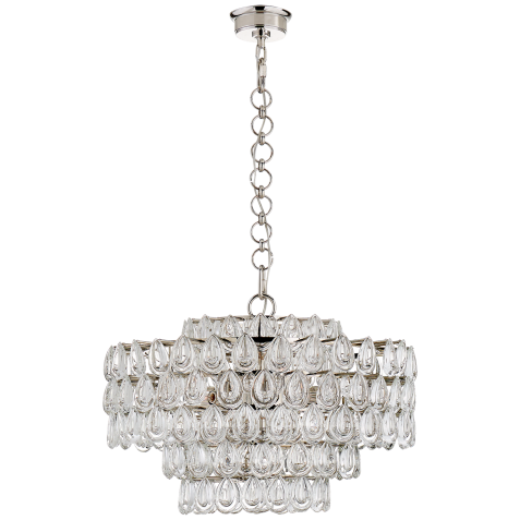 Люстра Liscia Medium Chandelier ARN 5173PN-CG