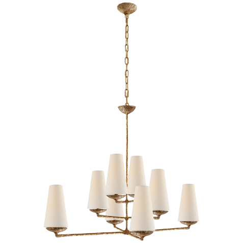Люстра Fontaine Large Offset Chandelier ARN 5205GP-L