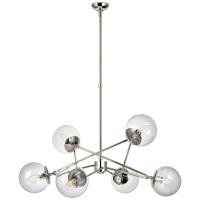 Люстра Turenne Large Dynamic Chandelier ARN 5262PN-CG