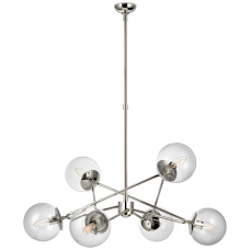 Люстра Turenne Large Dynamic Chandelier ARN 5262PN-CG