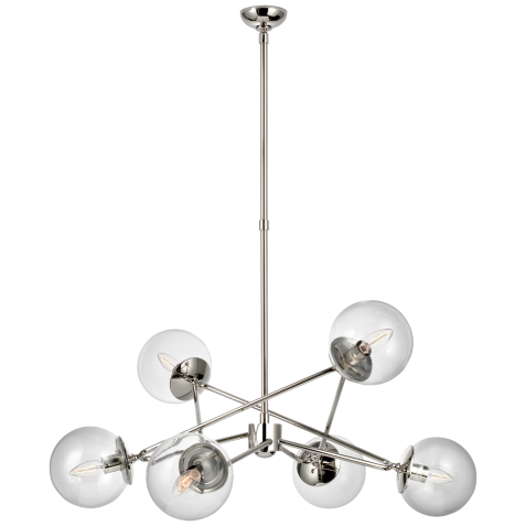 Люстра Turenne Large Dynamic Chandelier ARN 5262PN-CG
