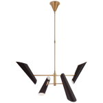 Люстра Franca Small Pivoting Chandelier ARN 5410HAB-BLK