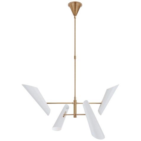 Люстра Franca Small Pivoting Chandelier ARN 5410HAB-WHT