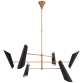 Люстра Franca Large Pivoting Chandelier ARN 5411HAB-BLK