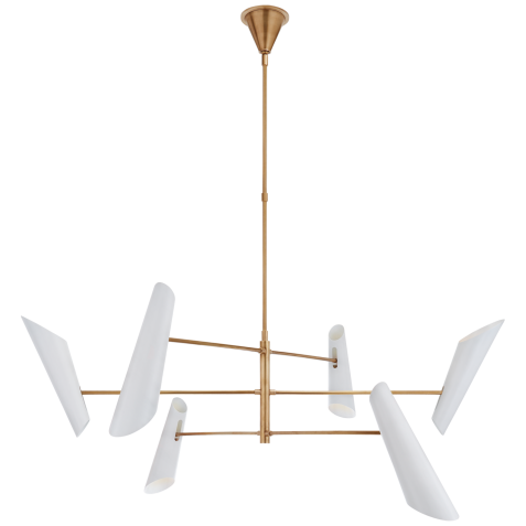 Люстра Franca Large Pivoting Chandelier ARN 5411HAB-WHT