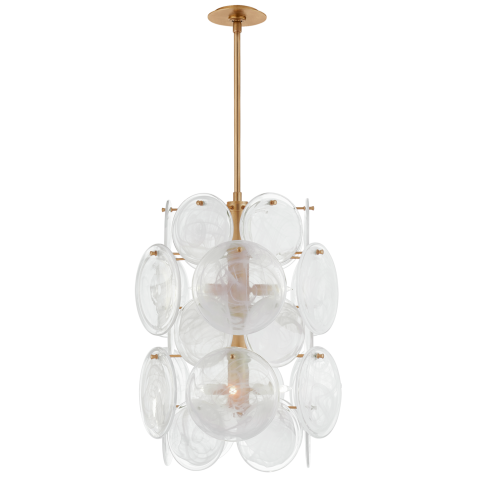 Люстра Loire Medium Barrel Chandelier ARN 5451G-WSG