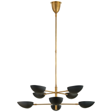 Люстра Graphic Large Two-Tier Chandelier ARN 5501HAB-BLK
