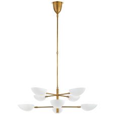 Люстра Graphic Large Two-Tier Chandelier ARN 5501HAB-WHT