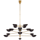 Люстра Graphic Grande Four-Tier Chandelier ARN 5503HAB-BLK