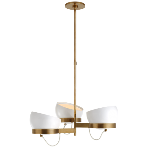 Люстра Lightwell Medium Triple Chandelier BBL 5150SB-WHT