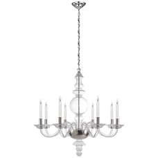 Люстра King George Grande Round Chandelier CHC 1144CG/PN