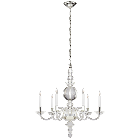 Люстра George II Large Chandelier CHC 1154CG/PN