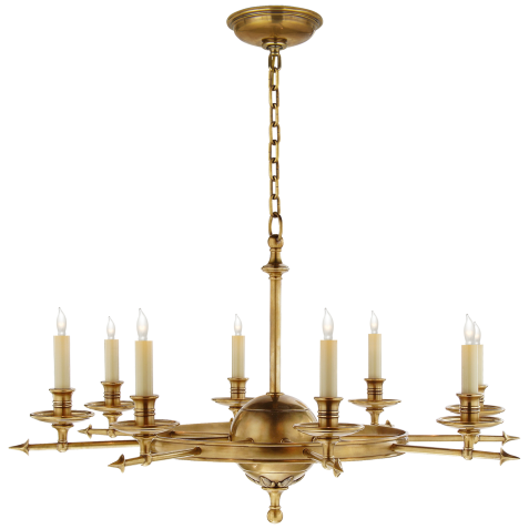 Люстра Leaf and Arrow Large Chandelier CHC 1447AB