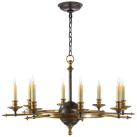 Люстра Leaf and Arrow Large Chandelier CHC 1447BZ/AB