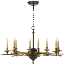 Люстра Leaf and Arrow Large Chandelier CHC 1447BZ/AB