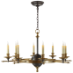 Люстра Leaf and Arrow Large Chandelier CHC 1447BZ/AB