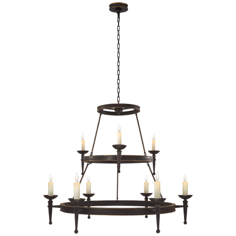 Люстра Dorset Large Torch Chandelier CHC 1462WI