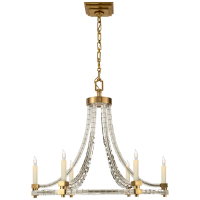 Люстра Crystal Cube Round Flatline Chandelier CHC 1535AB