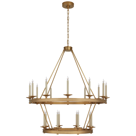 Люстра Launceton Large Two Tiered Chandelier CHC 1607AB