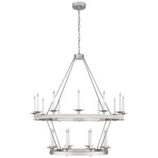 Люстра Launceton Large Two Tiered Chandelier CHC 1607PN