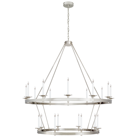Люстра Launceton Grande Two Tiered Chandelier CHC 1608PN