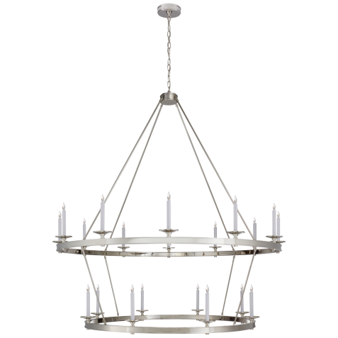 Люстра Launceton XXL Two Tiered Chandelier CHC 1609PN