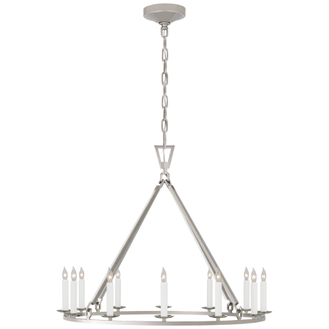 Люстра Darlana Medium Single Ring Chandelier CHC 5172PN