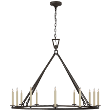 Люстра Darlana Extra Large Single Ring Chandelier CHC 5173AI