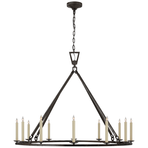 Люстра Darlana Extra Large Single Ring Chandelier CHC 5173AI