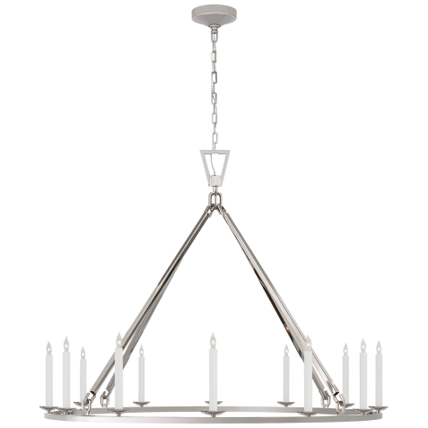 Люстра Darlana Extra Large Single Ring Chandelier CHC 5173PN