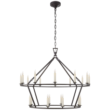 Люстра Darlana Large Two-Tiered Ring Chandelier CHC 5179AI