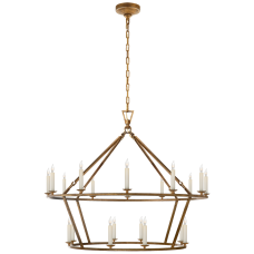 Люстра Darlana Large Two-Tiered Ring Chandelier CHC 5179GI