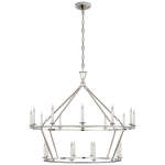 Люстра Darlana Large Two-Tiered Ring Chandelier CHC 5179PN