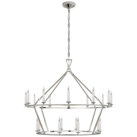 Люстра Darlana Large Two-Tiered Ring Chandelier CHC 5179PN