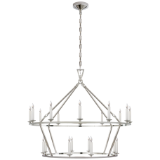 Люстра Darlana Large Two-Tiered Ring Chandelier CHC 5179PN