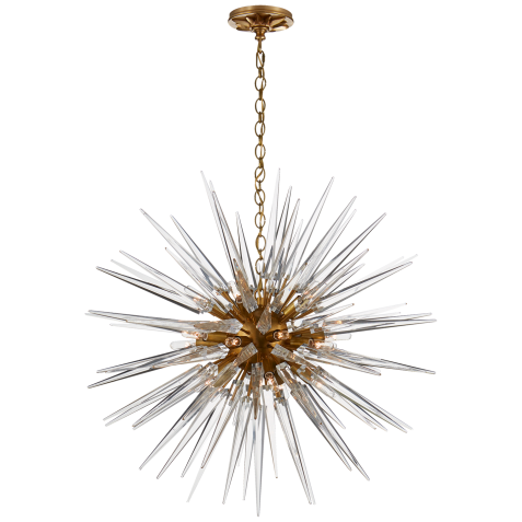 Люстра Quincy Medium Sputnik Chandelier CHC 5287AB-CA