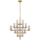 Люстра Sonnet Medium Chandelier CHC 5630AB-CG