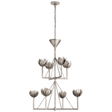 Люстра Alberto Medium Two Tier Chandelier