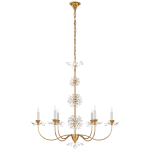 Люстра Aspra Medium Chandelier JN 5015G-CG