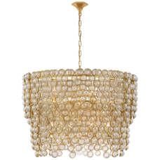 Люстра Milazzo Large Waterfall Chandelier JN 5232G/CG