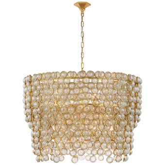 Люстра Milazzo Large Waterfall Chandelier JN 5232G/CG