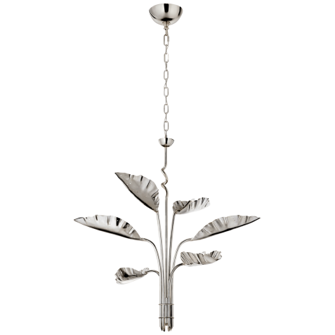 Люстра Dumaine Medium Pierced Leaf Chandelier JN 5517PN