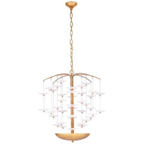 Люстра Leighton Medium Cascading Chandelier KS 5060SB-CRE