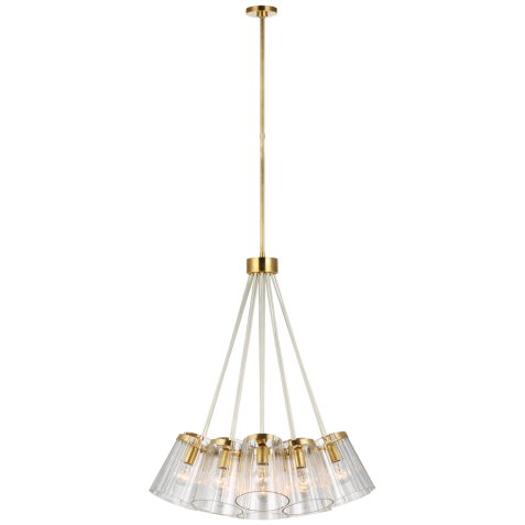 Люстра Thoreau Large Chandelier KS 5127SB/CRE-CG