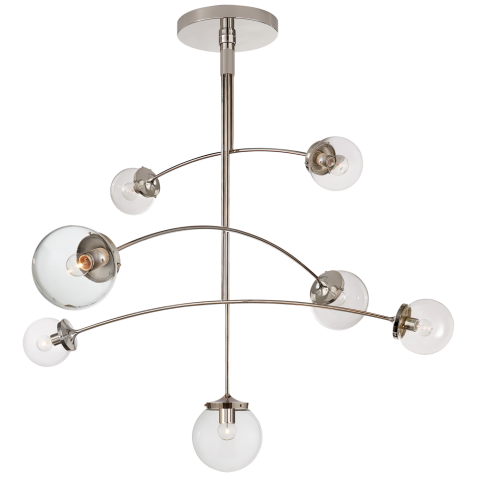 Люстра Prescott Large Mobile Chandelier KS 5404PN-CG